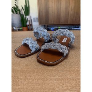 Steve Madden Newbie Rhinestone slide sandal